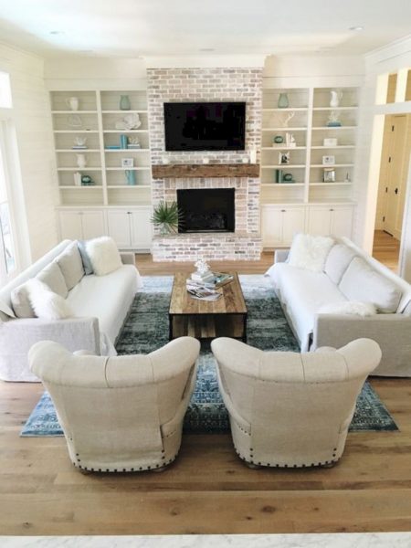 living room ideas with fireplace